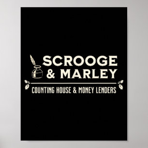 Póster Casa de Cuentas de Scrooge y Marley Ens 