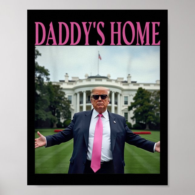 Póster Casa de Daddys Trump Estados Unidos hizo mercaderí (Frente)