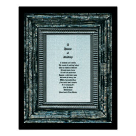 Póster Casa de destino