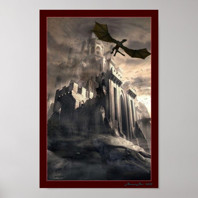 Póster Casa de dragones (Frente)
