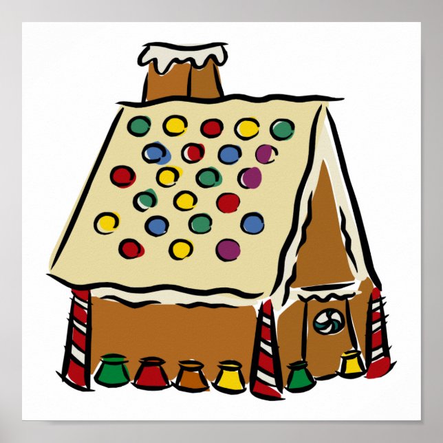 Póster Casa de Gingerbread (Frente)