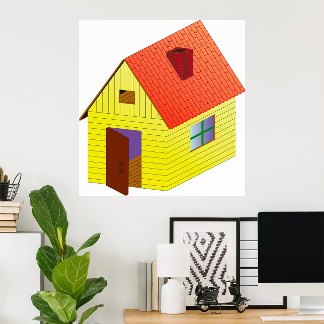 Póster Casa de granero amarilla (Subido por el creador)