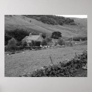 Póster "Casa de granja tradicional"
