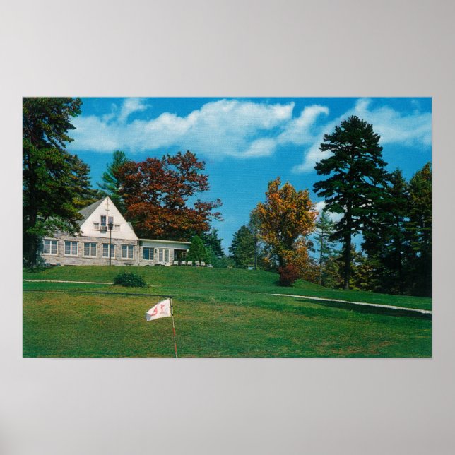 Póster Casa de Hendersonville Country Club (Frente)