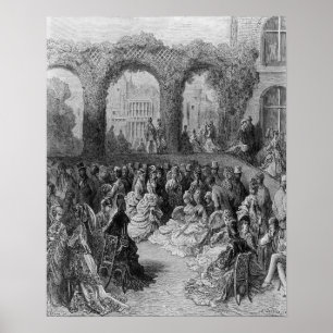Póster Casa de Holanda - fiesta de jardín