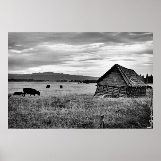 Póster Casa de la Granja Antigua (Frente)