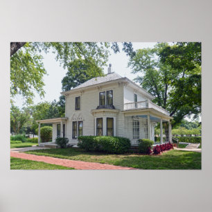 Póster Casa de la infancia del presidente Eisenhower, Abi