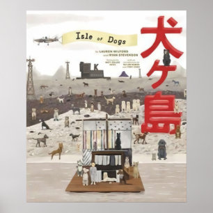 Póster Casa de la Isla de los Perros
