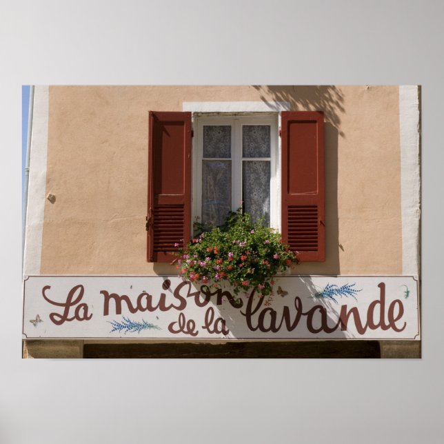 Póster Casa de la Lavanda, Place du Couwert, (Frente)