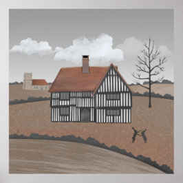 Póster Casa de la liebre