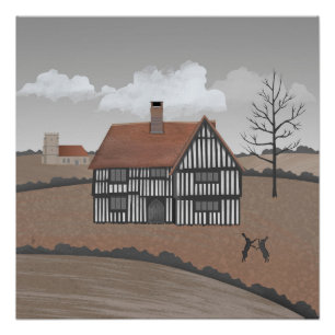 Póster Casa de la liebre