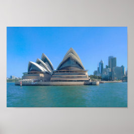 Póster Casa de la Ópera de Sídney, Australia