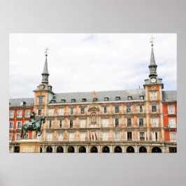 Póster Casa de la Panaderia, Plaza Mayor, Madrid