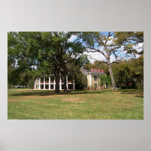 Póster Casa de la plantación