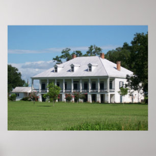 Póster Casa de la plantación