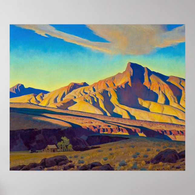 Póster Casa de la Rata del Desierto por Maynard Dixon (Frente)