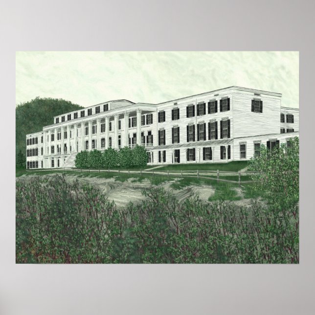 Póster Casa de montaña Catskill (Frente)