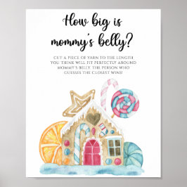 Póster Casa de pan de jengibre - qué grande es el juego d