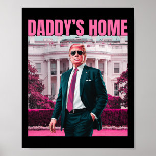 Póster Casa de papá: Trump Rosa 2024 América Ck 2024