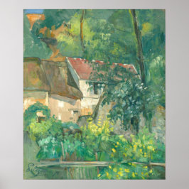 Póster Casa de Père Lacroix - Paul Cézanne Bella Artes