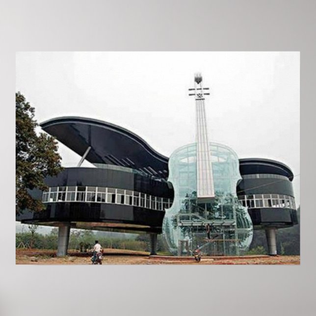 Póster Casa De Piano Y Violín (Frente)