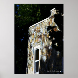 Póster Casa de piedra