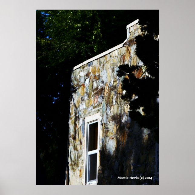 Póster Casa de piedra (Frente)