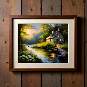 Póster Casa de Piedra en el Río 1