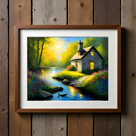 Póster Casa de Piedra en el Río 2