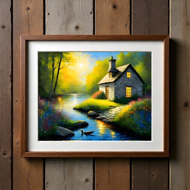 Póster Casa de Piedra en el Río 2 (Subido por el creador)