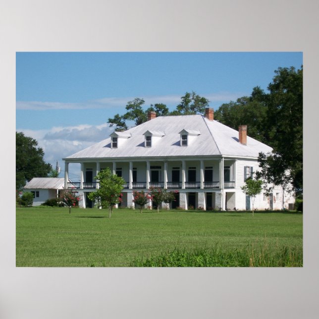 Póster Casa de plantación (Frente)