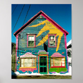 Póster Casa de pollo