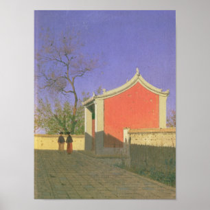 Póster Casa de reunión de los Solones, Ak-Kent, 1869-70