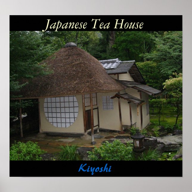 Póster Casa de té japonesa (Frente)