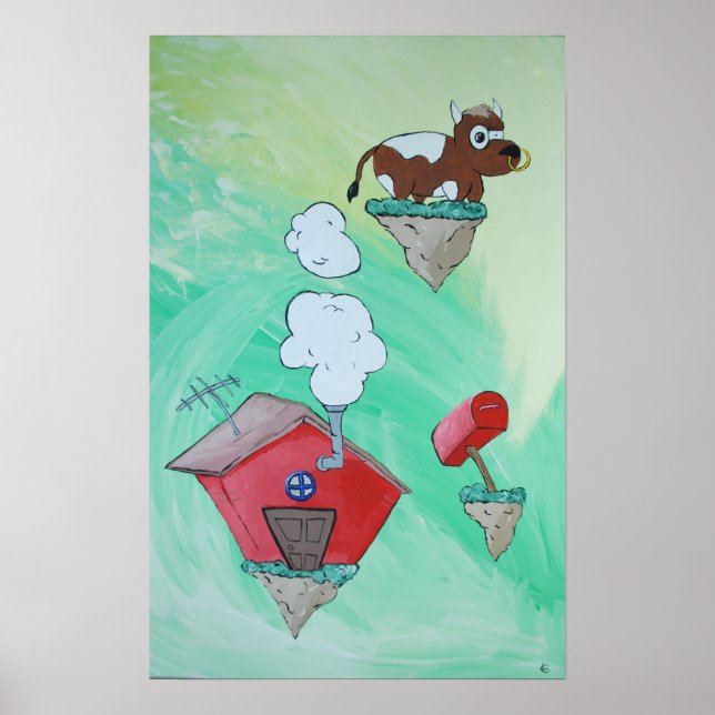 Póster Casa de vaca (Frente)