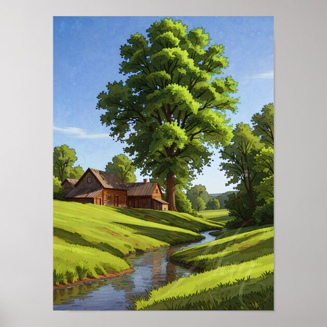 Póster Casa de verano (Frente)
