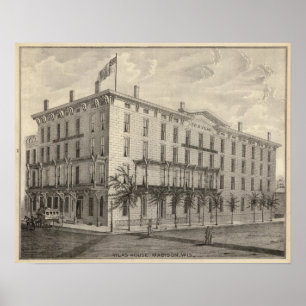 Póster Casa de Vilas, Madison, WIS
