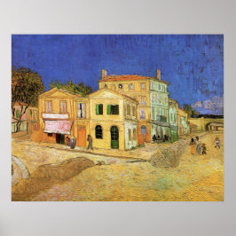 Póster Casa de Vincent en Arles, por Vincent van Gogh