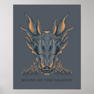 Póster CASA DEL DRAGÓN Altar de la Vela de Balerion