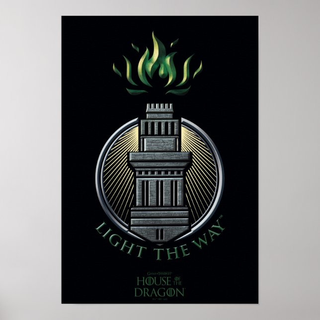 Póster CASA DEL DRAGÓN | House Hightower Sigil (Frente)
