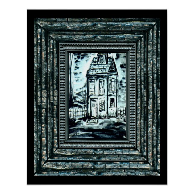 Póster Casa del engaño (Anverso)