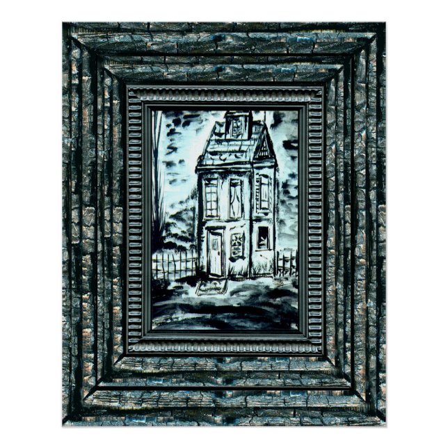 Póster Casa del engaño (Anverso)