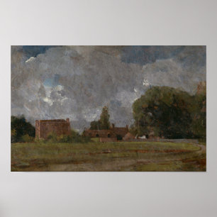 Póster Casa del establo Golding, East Bergholt