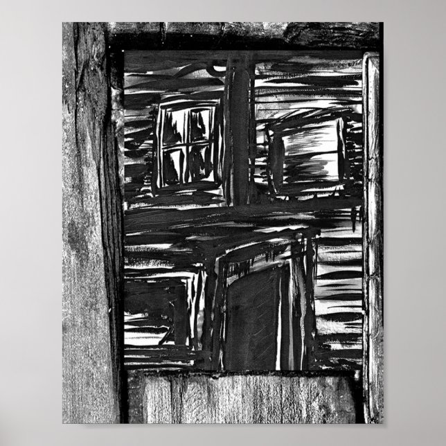 Póster Casa del Tormento (Frente)