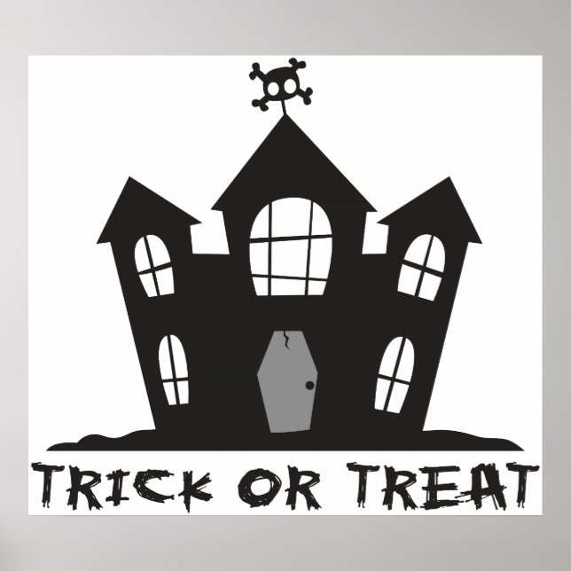 Póster Casa embrujada (Frente)