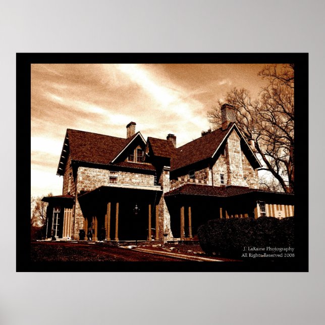 Póster Casa embrujada (Frente)