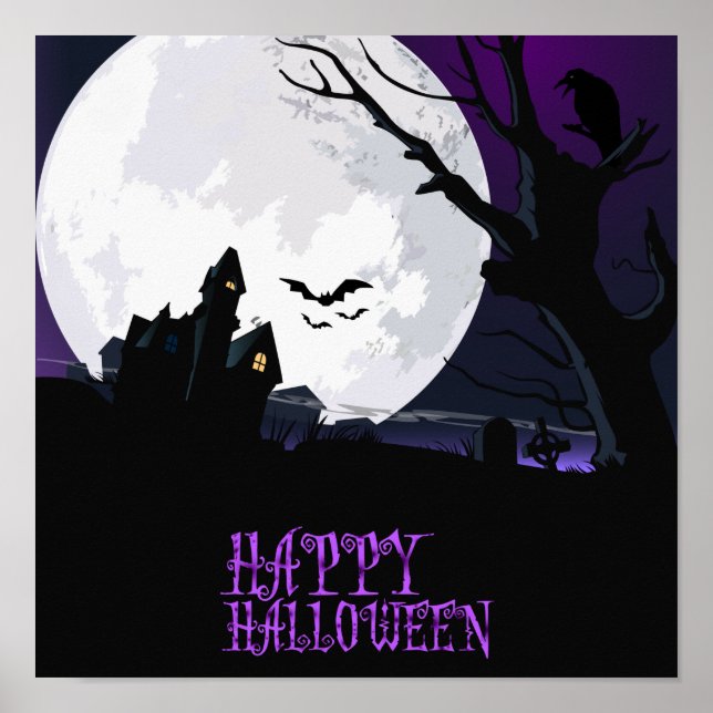 Póster Casa embrujada (Frente)