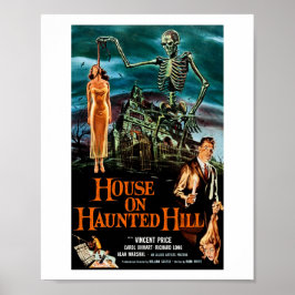 Póster Casa en Haunted Hill (1959)