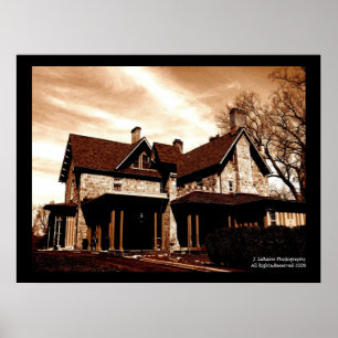 Póster Casa encantada