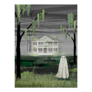 Póster Casa fantasma